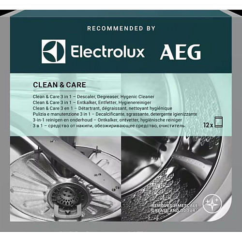 Набір Electrolux для чищення пральних та посудомийних машин, 12x50гр