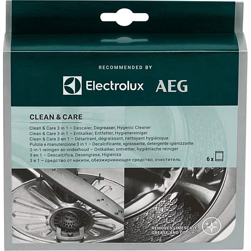 Набор Electrolux для чистки стиральных и посудомоечных машин, 6x50гр