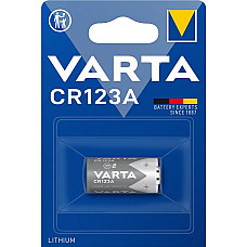 Батарейка Varta літієва CR123 блістер, 1 шт