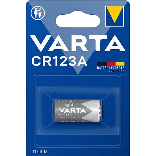 Батарейка Varta літієва CR123 блістер, 1 шт