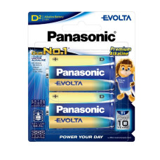 Батарейка Panasonic Evolta лужна D(LR20) блістер, 2 шт.