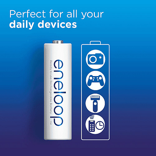 Акумулятор Panasonic Eneloop NI-MH  AA 2000 мАг, 2 шт.