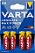 Батарейка Varta Longlife Max Power AA  блістер, 4 шт