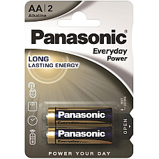 Батарейка Panasonic EVERYDAY POWER лужна AA блістер, 2 шт.