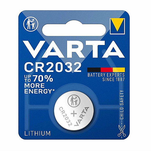 Батарейка Varta літієва CR2032  блістер, 1 шт
