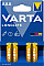 Батарейка Varta Longlife щелочная AAA блистер, 4 шт