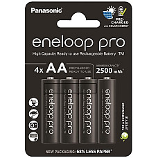 Акумулятор Panasonic Eneloop NI-MH  Pro AA 2500 мАг, 4 шт.