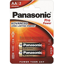 Батарейка Panasonic PRO POWER лужна AA блістер, 2 шт.
