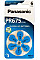 Батарейка Panasonic воздушно-цинковая PR675H(675A, AC675E/EZ, ZA675, DA675), блистер, 6 шт