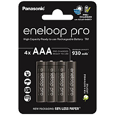 Акумулятор Panasonic Eneloop NI-MH  Pro AAA 930 мАч, 4 шт.