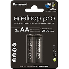 Акумулятор Panasonic Eneloop NI-MH  Pro AA 2500 мАг, 2 шт.