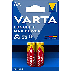 Батарейка Varta Longlife Max Power лужна AA блістер, 2 шт