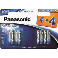 Батарейка Panasonic Evolta лужна AAA блістер, 8 шт.