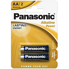 Батарейка Panasonic ALKALINE POWER лужна AA блістер, 2 шт.