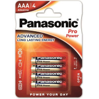 Батарейка Panasonic PRO POWER щелочная AAA блистер, 4 шт.