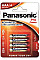 Батарейка Panasonic PRO POWER  лужна AAA блістер, 4 шт.