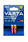 Батарейка Varta Longlife Max Power лужна AAA  блістер, 2 шт