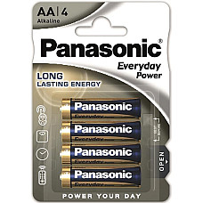 Батарейка Panasonic EVERYDAY POWER лужна AA блістер, 4 шт.