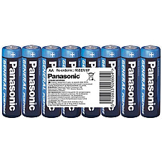 Батарейка Panasonic GENERAL PURPOSE вугільно-цинкова AA(R6) плівка, 8 шт.