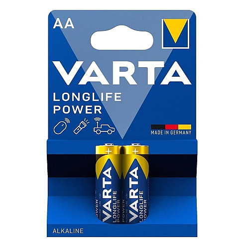 Батарейка Varta Longlife Power лужна AA блістер, 2 шт