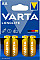 Батарейка Varta Longlife лужна AA блістер, 4 шт