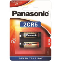 Батарейка Panasonic літієва 2CR5 блістер, 1 шт.