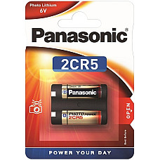 Батарейка Panasonic літієва 2CR5 блістер, 1 шт.