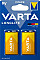 Батарейка Varta Longlife щелочная 6LR61(6LF22, MN1604, MX1604, Крона) блистер, 2 шт