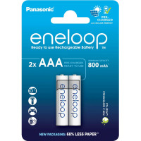 Акумулятор Panasonic Eneloop NI-MH  AAA 800 мАг, 2 шт.