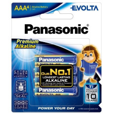 Батарейка Panasonic Evolta лужна AAA блістер, 4 шт.