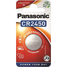 Батарейка Panasonic літієва CR2450 блістер, 1 шт.