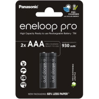 Акумулятор Panasonic Eneloop NI-MH  Pro AAA 930 мАг, 2 шт.