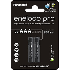 Акумулятор Panasonic Eneloop NI-MH  Pro AAA 930 мАг, 2 шт.