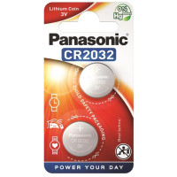 Батарейка Panasonic литиевая CR2032 блистер, 2 шт.