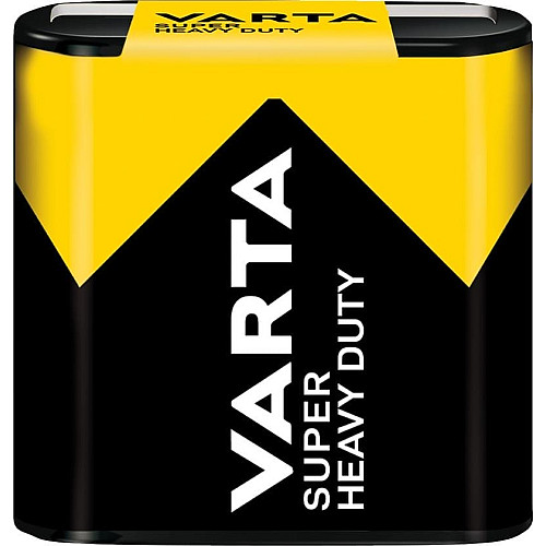 Батарейка Varta Super Heavy Duty  вугільно-цинкова 3R12P плівка , 1 шт