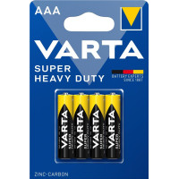 Батарейка Varta Super Heavy Duty  вугільно-цинкова AAA блістер, 4 шт