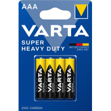 Батарейка Varta Super Heavy Duty  вугільно-цинкова AAA блістер, 4 шт