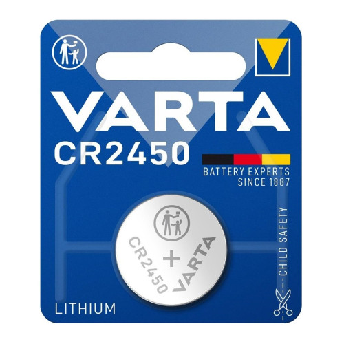 Батарейка Varta літієва CR2450 блістер, 1 шт