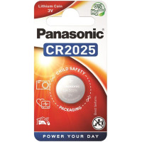 Батарейка Panasonic литиевая CR2025 блистер, 1 шт.