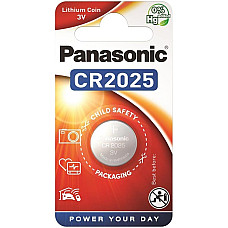 Батарейка Panasonic літієва CR2025 блістер, 1 шт.