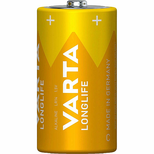 Батарейка Varta Longlife лужна C(LR14) блістер, 2шт
