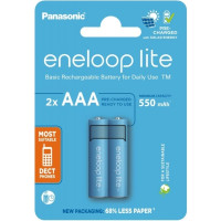 Акумулятор Panasonic Eneloop NI-MH  Lite AAA 550 мАг, 2 шт.