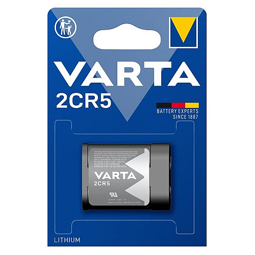 Батарейка Varta літієва 2CR5 блістер, 1 шт