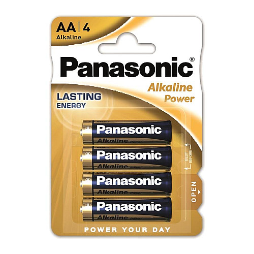 Батарейка Panasonic ALKALINE POWER щелочная AA блистер, 4 шт.