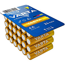 Батарейка Varta Longlife лужна  AA  блістер, 24 шт