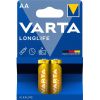 Батарейка Varta Longlife лужна AA блістер, 2 шт