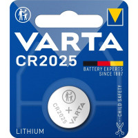 Батарейка Varta літієва CR2025  блістер, 1 шт
