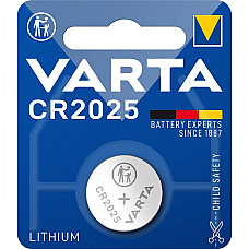 Батарейка Varta літієва CR2025  блістер, 1 шт