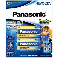 Батарейка Panasonic Evolta лужна C(LR14) блістер, 2 шт.