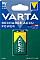 Акумулятор Varta NI-MH Power 6F22((6LR61, MN1604, MX1604, Крона) 9V 200 мА•г, 1 шт.